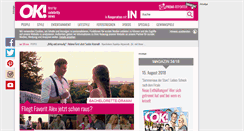 Desktop Screenshot of ok-magazin.de