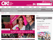 Tablet Screenshot of ok-magazin.de